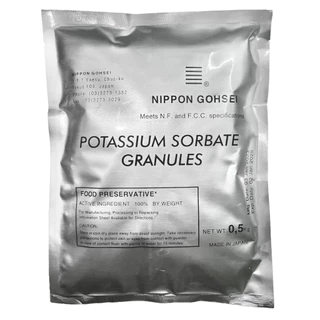 [Hàng Nhật] Chất bảo quản chống mốc Potassium Sorbate Granules