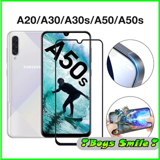 Kính Cường Lực Full màn SamSung A50 A50s A30 A30s A20 A20S A10 A10S chống xước màn hình