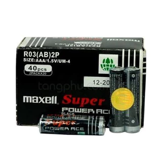 HỘP 40 VIÊN PIN TIỂU AAA MAXELL HÀNG RẺ