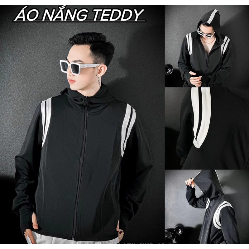 Áo chống nắng teddy,áo khoác nắng hottrend chất vải poly thoáng mát bền đẹp