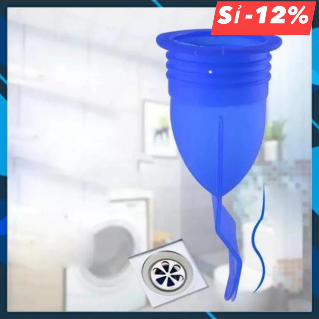 Nút silicon bịt ống cống chặn mùi hôi hiệu quả