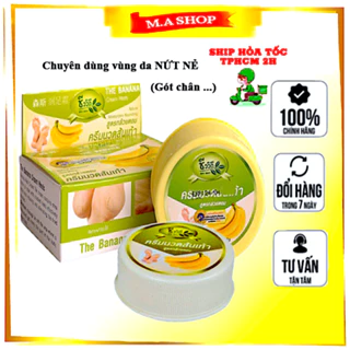 Kem cao chuối giảm nứt gót chân, dưỡng ẩm cho vùng da nứt nẻ Banana Heel cream Thái Lan - Ma shop
