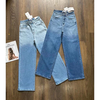 QUẦN JEANS SUÔNG OMBRE ZR