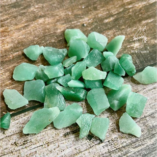 Đá thô Green Aventurine màu xanh lá cây  sưu tầm, trang trí, thanh tẩy tarot, reiki, thiền định