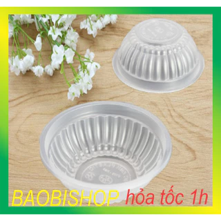 lốc 50 cái tô nhựa trong dùng 1 lần tiện lợi_bao bì shop