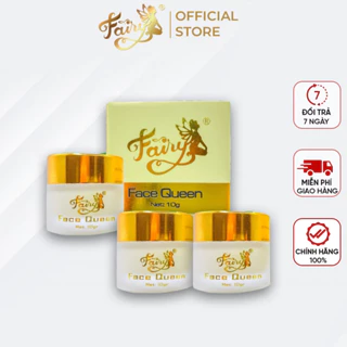 Combo 3 kem dưỡng da mặt Face Queen Fairy dưỡng trắng ngừa nám giảm mụn mờ thâm làm đều màu da 10gr