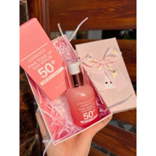 Tinh Chất Chống Nắng LovelyCC Pink Tone Up Sun Serum SPF50+/PA+++