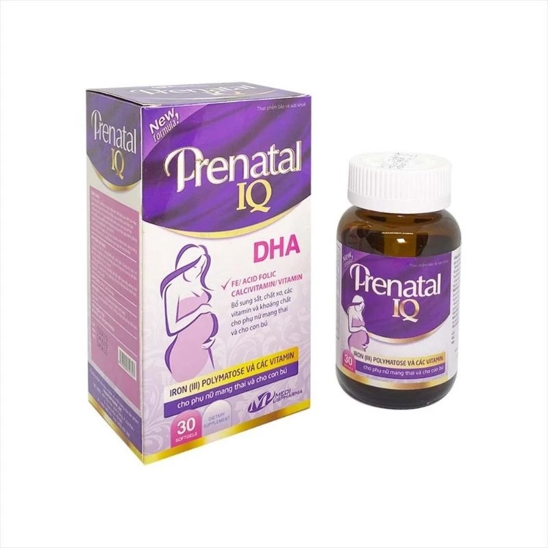 Bổ bầu Prenatal IQ hộp 30viên