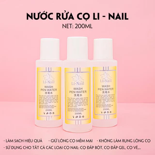 Nước rửa cọ Linail 200ml chính hãng chuyên dụng - Kitty Nails Supply