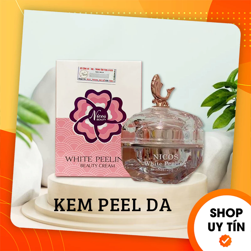 [Chính Hãng] Kem Face Tái Tạo Da Nicos - Kem Peel Da Nikos Beauty Thanh Nhi - 8936177000000