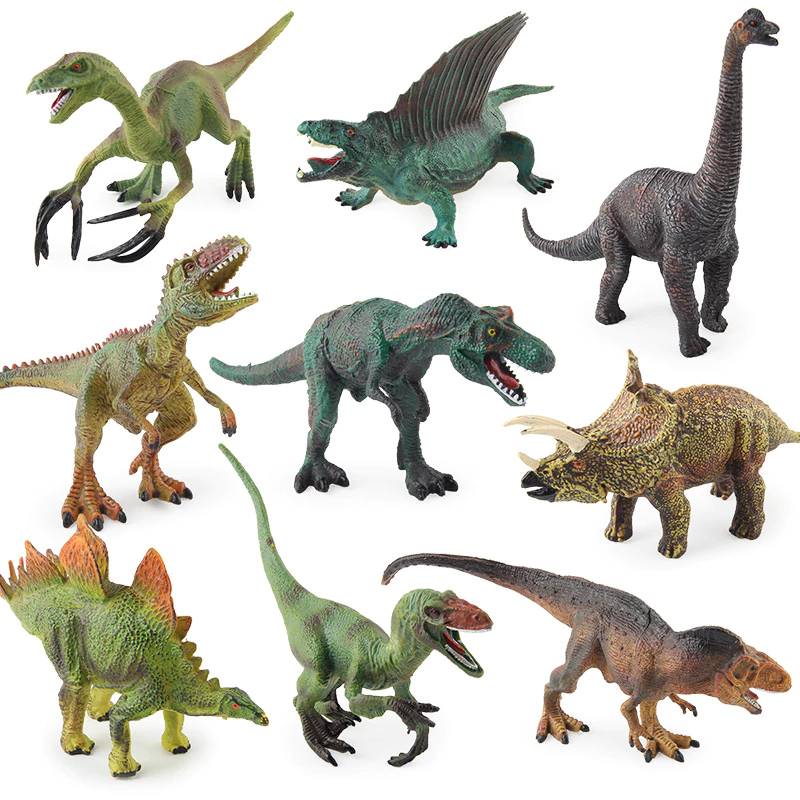 Đồ chơi mô hình động vật- Set 9 mô hình khủng long cho bé