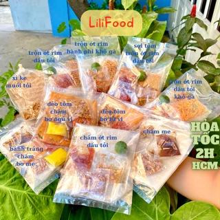 Combo Mix Các Loại Bánh Tráng Phơi Sương-Bánh Bịch Siêu Ngon-Siêu Nghiệnn-Lilifood.