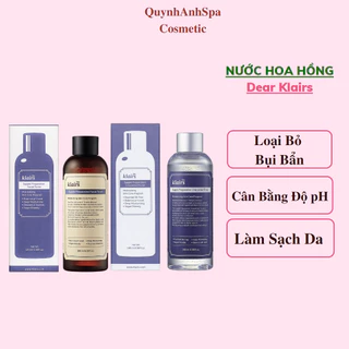 Nước Hoa Hồng Dear Klairs Toner, Dành Cho Da Dầu Mụn, Nhạy Cảm Dưỡng Ẩm Da Và Làm Mềm Da Quynhanhspa