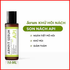 SON NÁCH API Serum khử mùi hôi nách API Thanh lăn làm trắng nách son nách API ngăn tiết mồ hôi 10ml