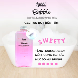 Gel tạo bọt bồn tắm SWEETY [Labbi] Bubble Gel