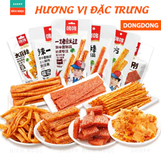 Que cay Dong Dong tổng hợp – đồ ăn vặt Trung – sản phẩm chính hiệu mùi vị đặc trưng