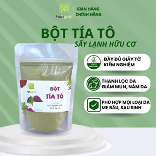 Bột Tía Tô Sấy Lạnh thanh lọc da, giảm mụn, sáng da, se lỗ chân lông