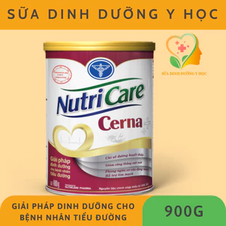 Sữa bột Nutricare Cerna - Giải pháp dinh dưỡng cho bệnh nhân tiểu đường - 900g