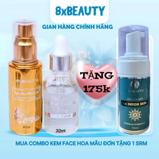 [ CHÍNH HÃNG] KEM FACE MẪU ĐƠN PHÂN TỬ NƯỚC + SERUM KÍCH TRẮNG DATE t9/2026