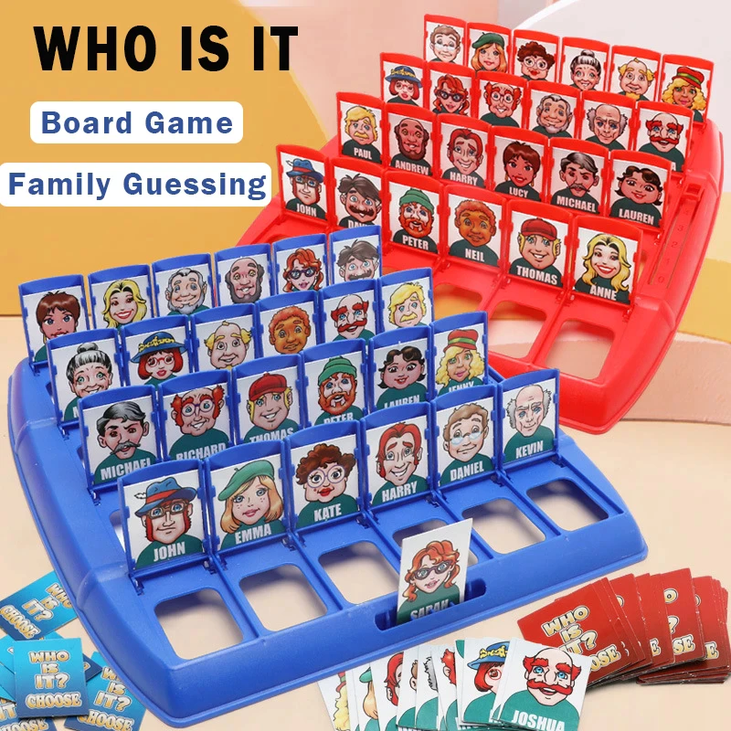 Who is it Board Game - Guess Who Board Game