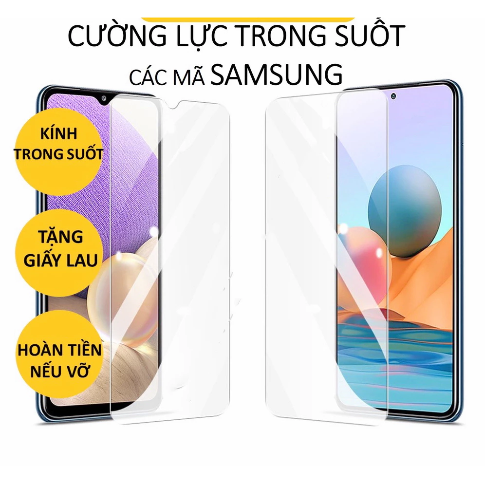 ￼Kính cường lực Samsung A32/A52/A72/A12/A02/M02/A51/M21/A21s/A71/M51/A02s/A11/Note 10 lite/A70/A20/A20s/A30/A30s/M20/A50