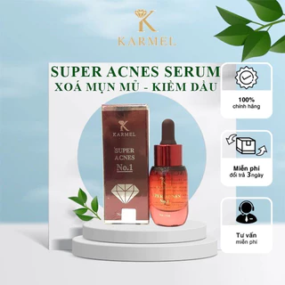 Serum Kiềm Dầu, Thu nhỏ lỗ chân lông, Mờ thâm loại bỏ mụn viêm giảm bài tiết bã nhờn 10ml-Super Acnes No.1 Karmel(Kamel)