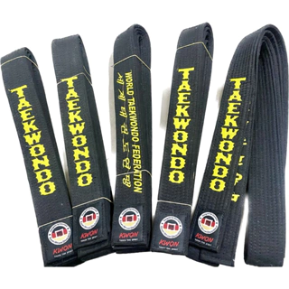 Đai Đen Taekwondo - KWON hàng Xịn tốt dày dặn có gioa hỏa tốc và có bán sỉ cho HLV