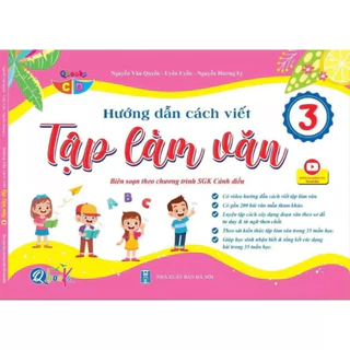 Sách - Hướng Dẫn Cách Viết Tập Làm Văn Lớp 3 - Cánh Diều NSTO