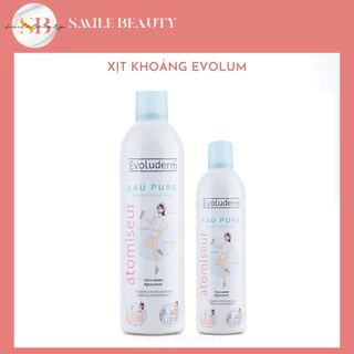 Xịt khoáng Evoluderm cấp ẩm làm dịu da