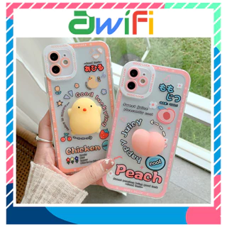 Ốp lưng iphone trong lỗ viền camera cute đào bóp 6/6plus/6splus/7/7plus/8/8plus/x/11/12/pro/promax-SALE HOT C4-5