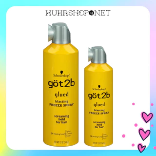 [Chính Hãng] Xịt giữ nếp tóc Got2b Glued Freeze Schwarzkopf