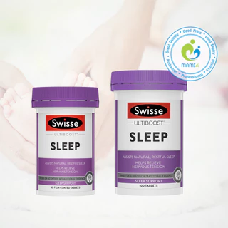 Viên uống (100v/60v) hỗ trợ giấc ngủ cho người trên 18 tuổi Swisse Ultiboost Sleep, Úc