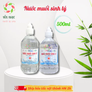 Nước muối sinh lý Natri Clorid 0,9% chai 500ml