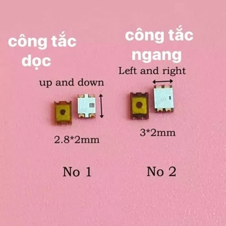 Set 10 hạt công tắc, phím bấm 4 chân oppo