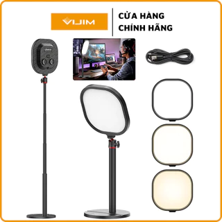 VIJIM K7 - Đèn Trợ Sáng Để Bàn Hỗ Trợ Livestream / Quay Phim / Chụp Hình (3200K-5600K) | Hàng Chính Hãng