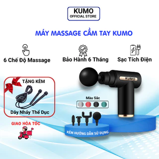 Máy Mát Xa KUMO Súng Massage Cầm Tay 6 Chế Độ Giảm Đau Cứng Cơ