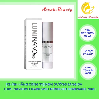 [CHÍNH HÃNG] Kem dưỡng sáng da Lumi Nano MD Dark Spot Remover LUMINANO 20ml