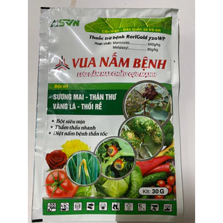 VUA NẤM BỆNH - Sương mai, Thán thư, vàng lá, thối rễ