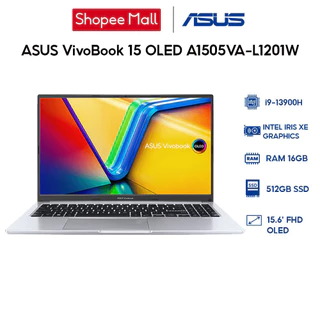 [Nhập ELGAMEFEB giảm 10%] Laptop ASUS VivoBook 15 OLED A1505VA-L1201W i9-13900H | 16GB | 512GB | 15.6' FHD OLED