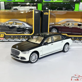 Mô hình xe kim loại Mercedes-Benz Maybach S680 tỉ lệ 1:24 hãng XHD 3 màu