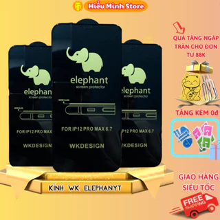 Kính cường lực iphone WK Elephant Full Màn ip13/13ProMax/11ProMax/X/XR /XSMax/12Promax