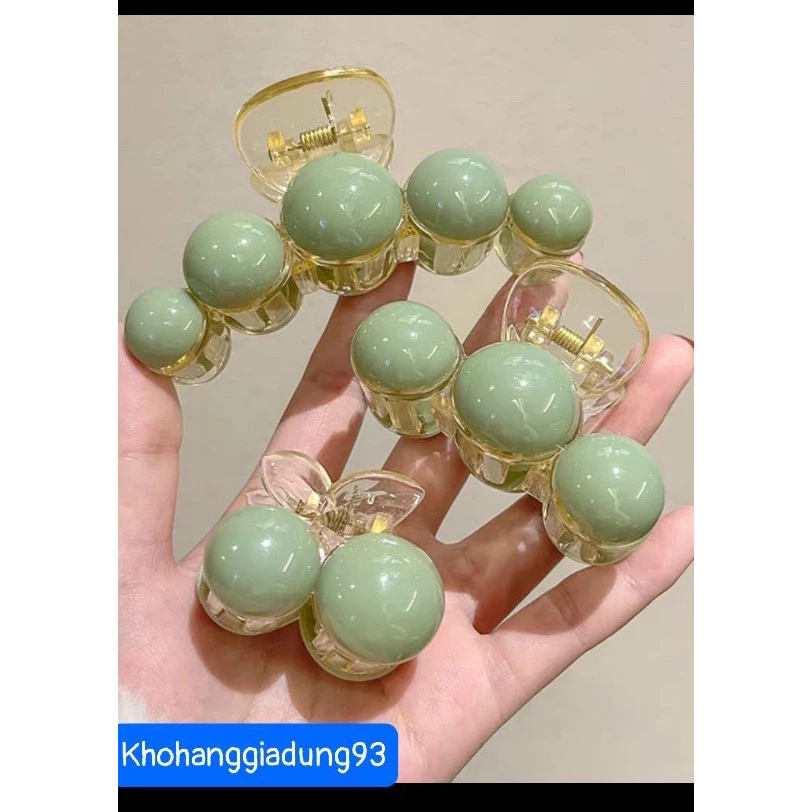 Set 3 kẹp tóc càng cua🍀FREESHIP🍀Kẹp tóc càng cua hàn quốc đính ngọc trai phong cách tiểu thư cho nữ