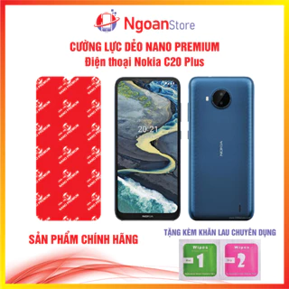 Cường lực dẻo Nano cho điện thoại Nokia C20 Plus - Ngoan Store