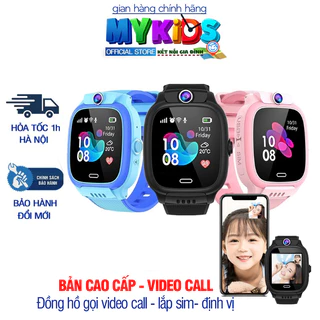 Đồng hồ thông minh trẻ em GỌI VIDEO MyKid MK31  nghe gọi 2 chiều - Định vị +Wifi -Ngôn ngữ tiếng việt - CHÍNH HÃNG MyKid