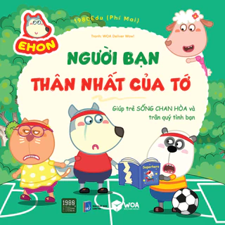 Sách - Wolfoo Ehon - Người Bạn Thân Nhất Của Tớ