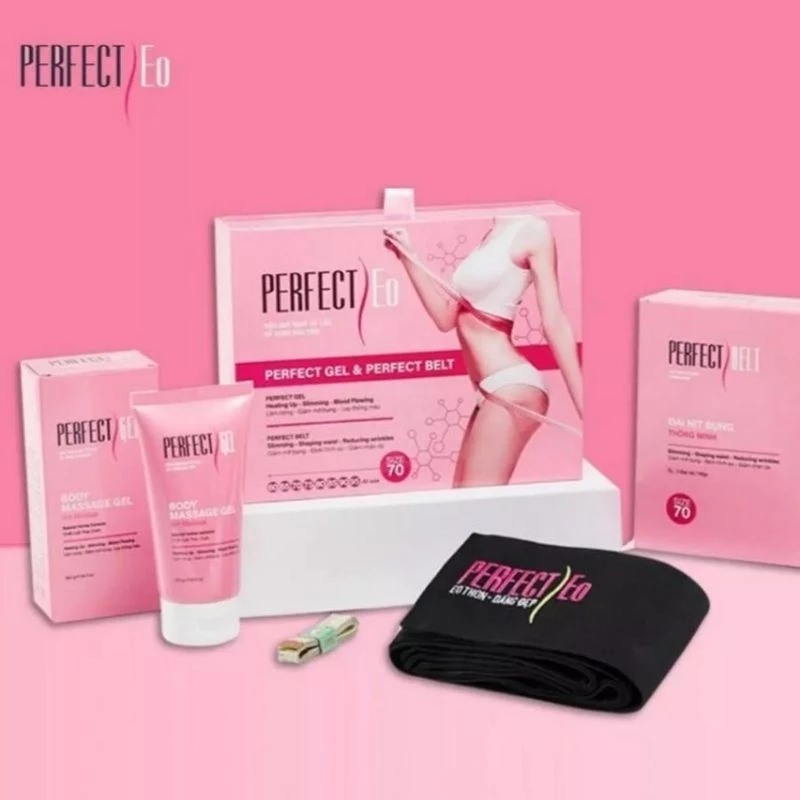 Đai nịt bụng và gel tan mỡ PERFECT EO