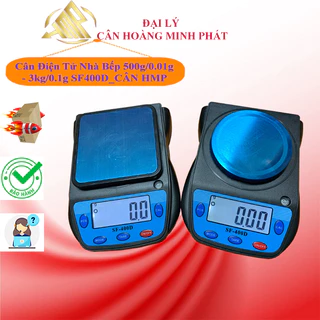 Cân tiểu ly nhà bếp SF-400D 500g/ 0,01g - 3kg x 0,1g. Độ chính xác cao