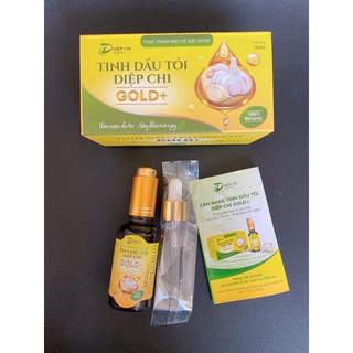 Tinh Dầu Tỏi DIỆP CHI ORGANIC Gold+ Giúp Bé Giảm Hắt Hơi Sổ Mũi Và Tăng Sức Đề Kháng - Chai 30ml