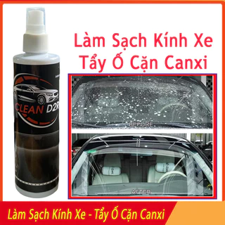 Dung dịch Tẩy Ố Kính Lái, Bề Mặt Sơn - Tẩy Cặn Canxi Kính Ô tô - Làm Sạch Kính Xe Bị Ố Mốc, Mờ Đục Tăng Tầm Nhìn