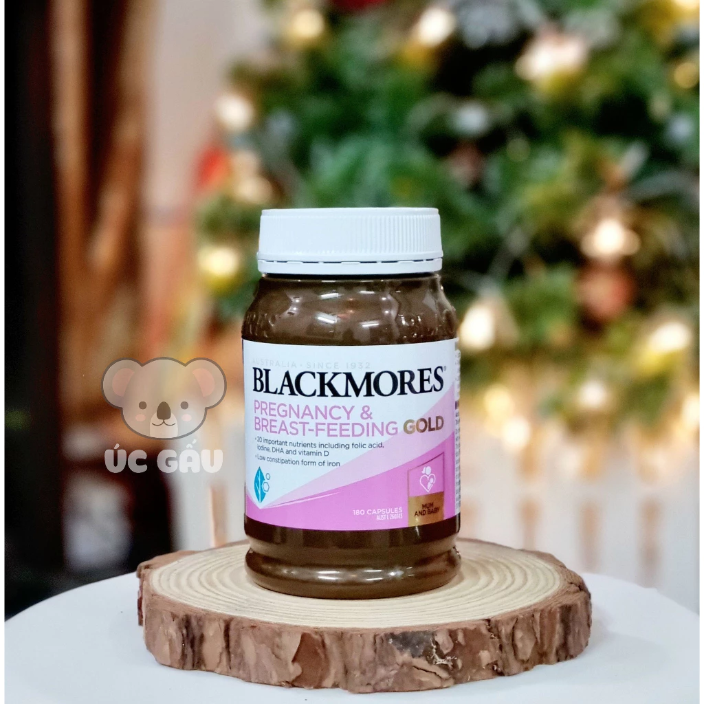 Vitamin tổng hợp cho bà bầu 180 viên Blackmores Pregnancy And Breast Feeding Gold Úc